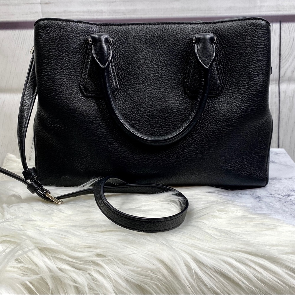 M I C H A E L K O R S: Textured Lock & Key Handbag - image 5